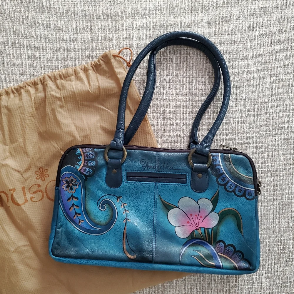 Anuschka Leather Purse - Picture 2 of 14